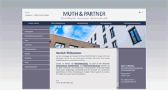 Desktop Screenshot of muth-partner.de